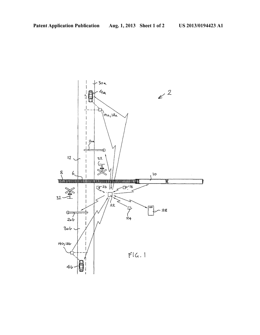 Railroad Crossing Warning System - diagram, schematic, and image 02