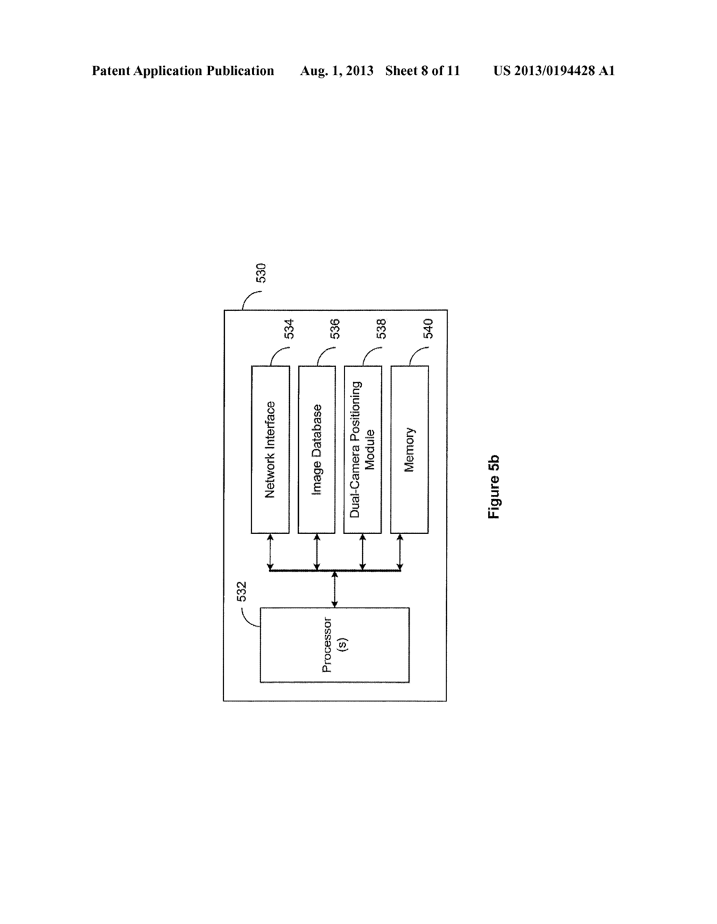 SYSTEM AND METHOD FOR DETERMINING LOCATION OF A DEVICE USING OPPOSING     CAMERAS - diagram, schematic, and image 09