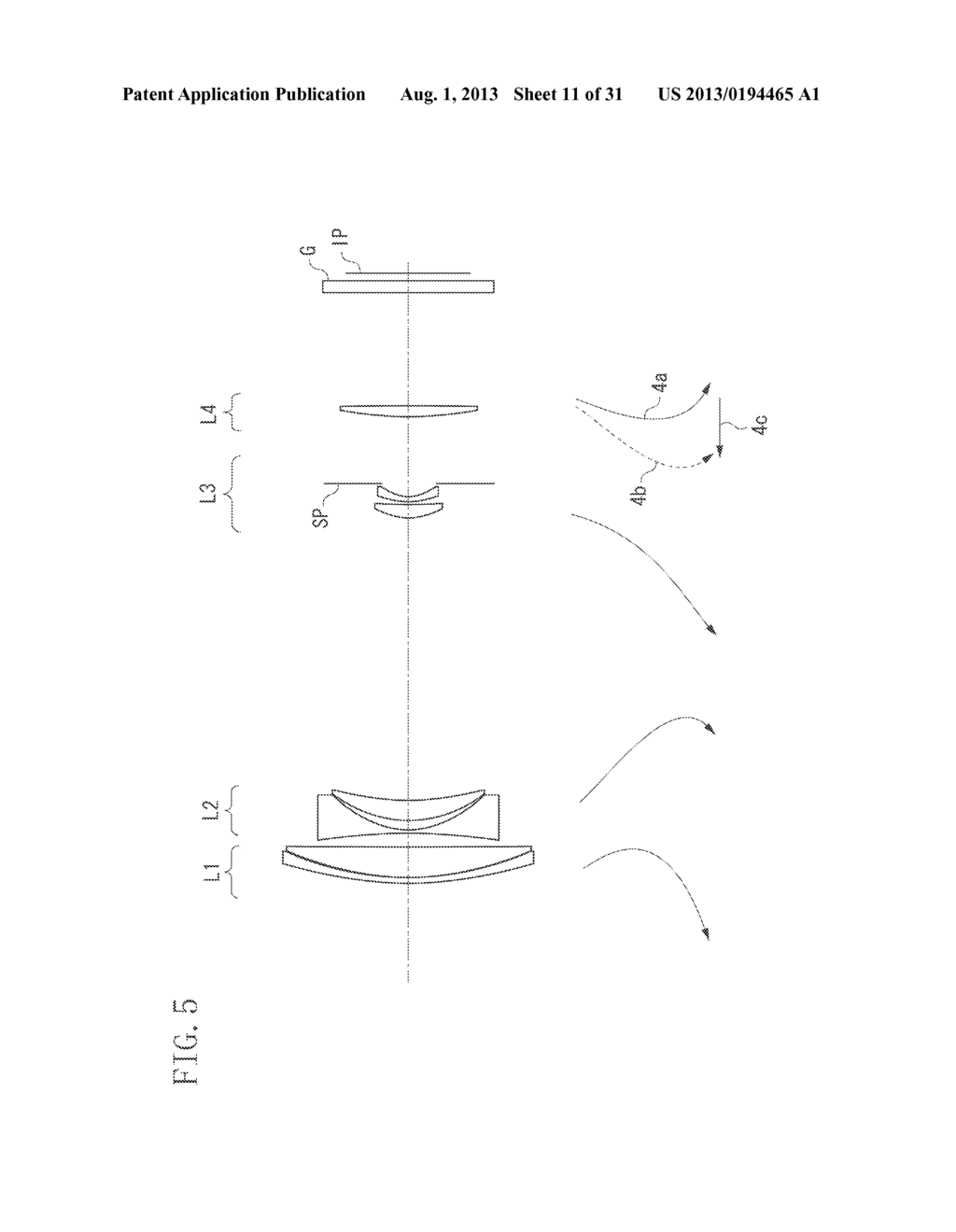 ZOOM LENS AND IMAGE PICKUP APPARATUS EQUIPPED WITH THE SAME - diagram, schematic, and image 12