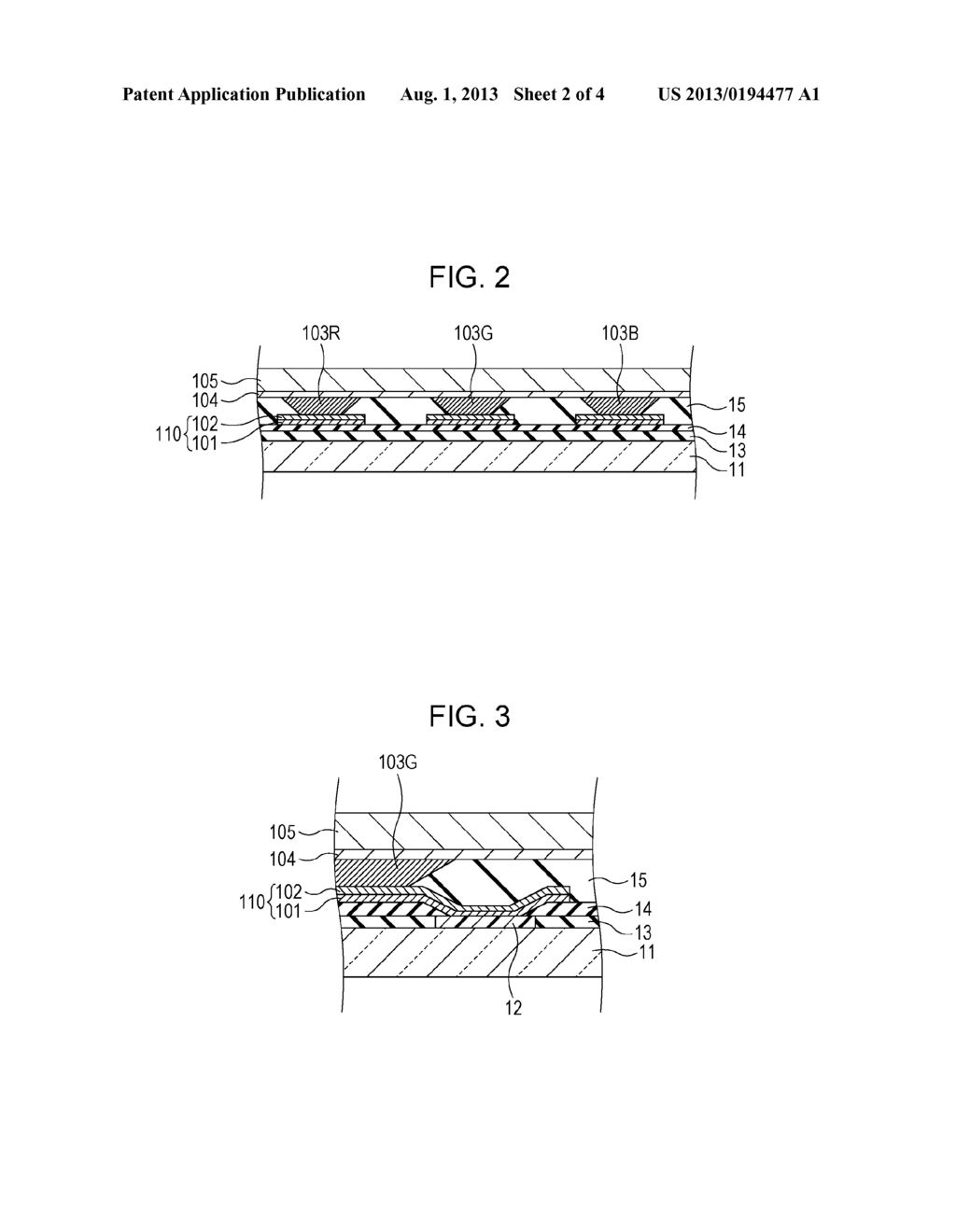 LIGHT EMITTING APPARATUS, IMAGE FORMING APPARATUS, DISPLAY APPARATUS, AND     IMAGE PICKUP APPARATUS - diagram, schematic, and image 03