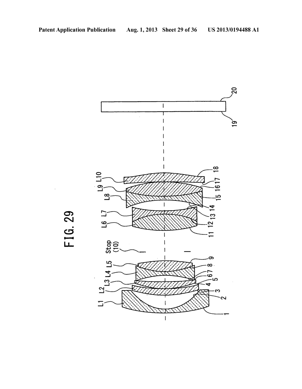 IMAGE-FORMING LENS, AND CAMERA DEVICE AND PORTABLE INFORMATION TERMINAL     DEVICE WITH THE IMAGE-FORMING LENS - diagram, schematic, and image 30