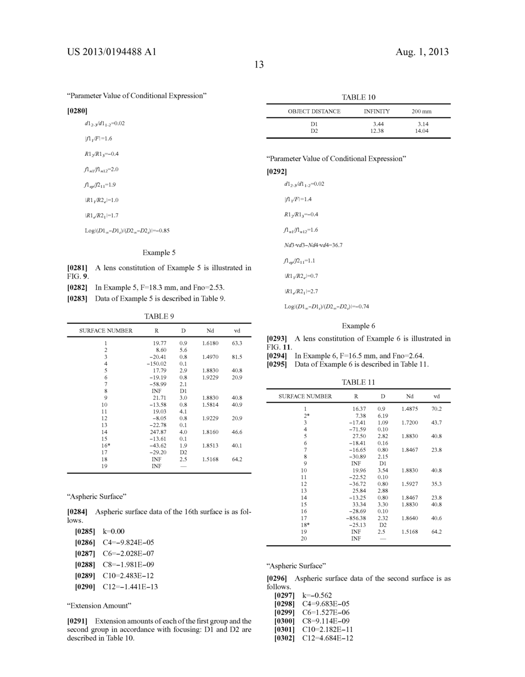 IMAGE-FORMING LENS, AND CAMERA DEVICE AND PORTABLE INFORMATION TERMINAL     DEVICE WITH THE IMAGE-FORMING LENS - diagram, schematic, and image 50