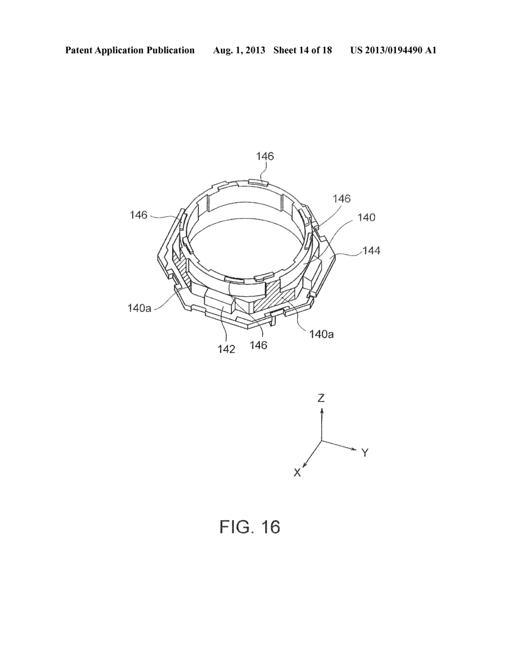 LENS HOLDER DRIVING DEVICE CAPABLE OF EASILY MOUNTING UPPER ELASTIC MEMBER     TO OUTER YOKE - diagram, schematic, and image 15