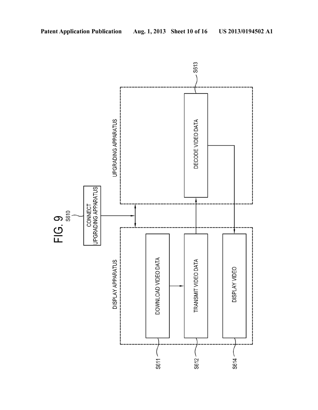 DISPLAY APPARATUS, UPGRADING APPARATUS, DISPLAY SYSTEM AND DATA PROCESSING     METHOD OF DISPLAY SYSTEM - diagram, schematic, and image 11