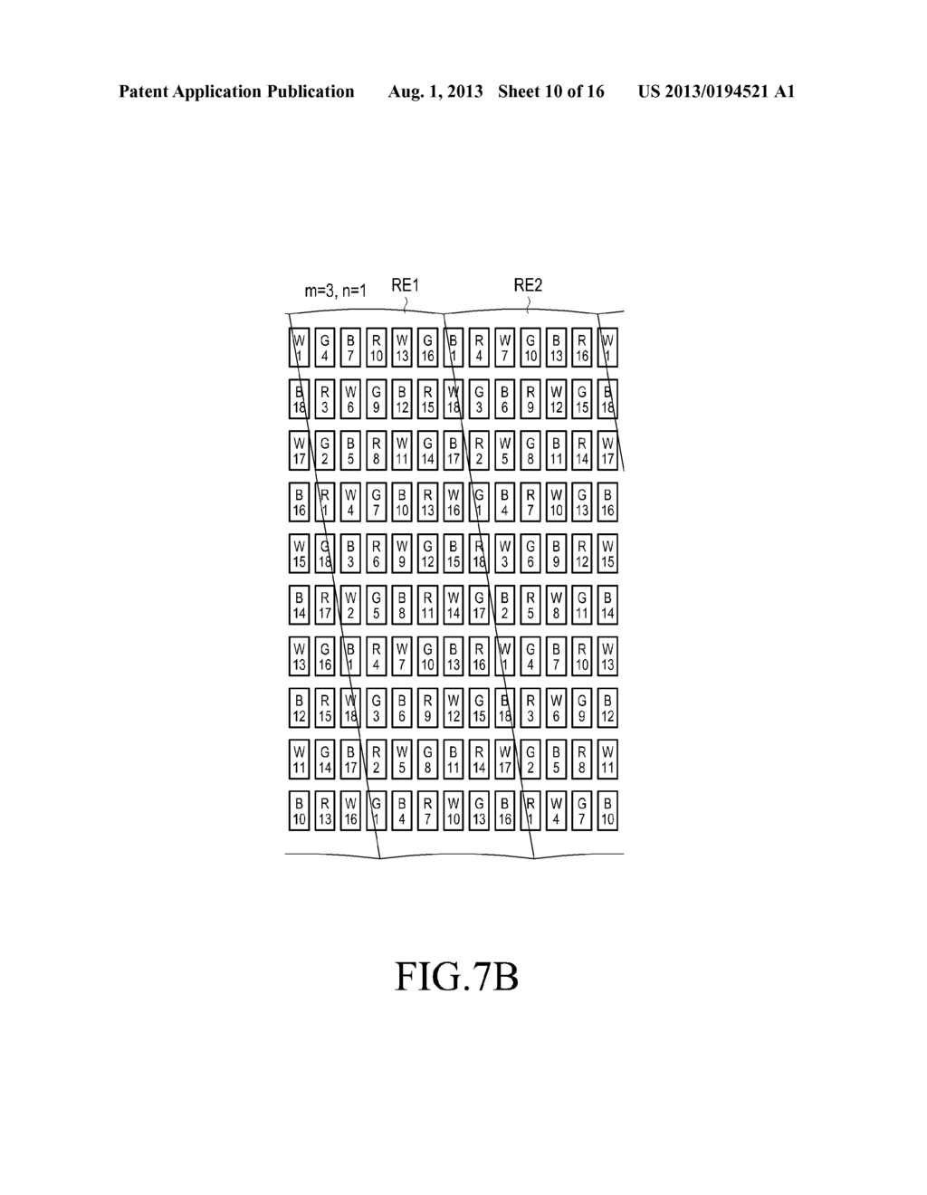 DISPLAY APPARATUS HAVING AUTOSTEREOSCOPIC 3D OR 2D/3D SWITCHABLE PIXEL     ARRANGEMENT - diagram, schematic, and image 11