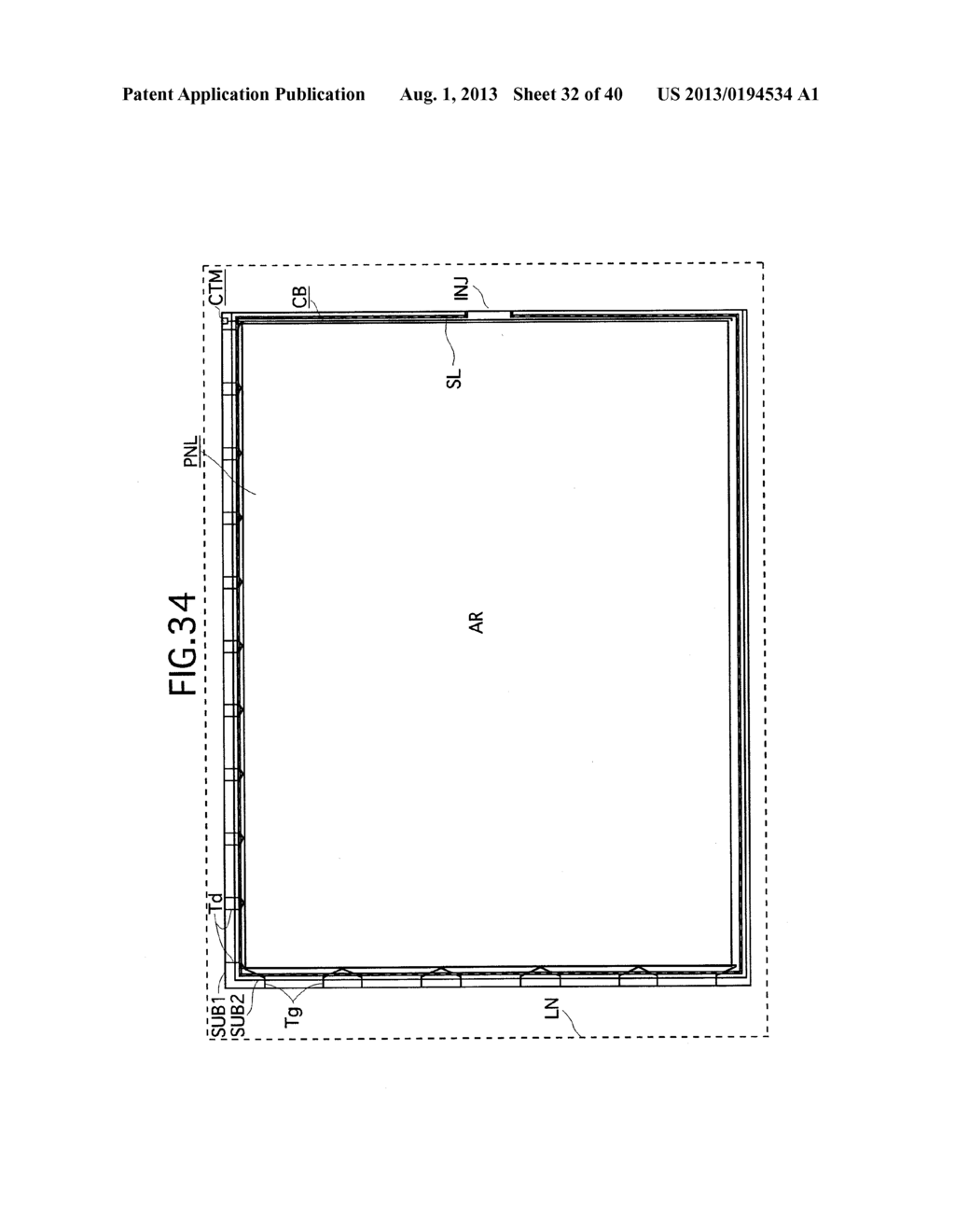 In-Plane Field Type Liquid Crystal Display Device Comprising Liquid     Crystal Molecules With More Than Two Kinds of Reorientation Directions - diagram, schematic, and image 33