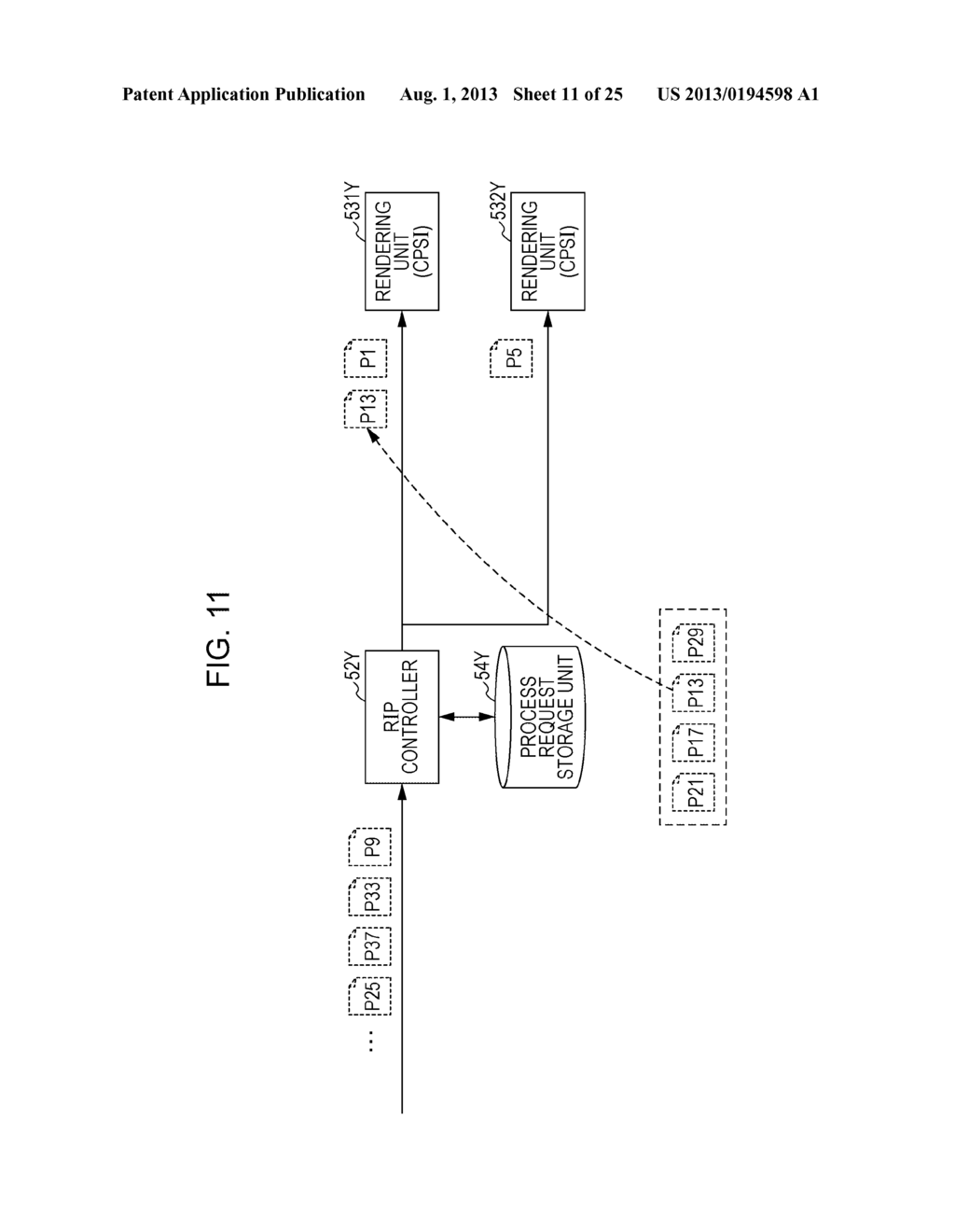 PRINT CONTROL APPARATUS, IMAGE FORMING SYSTEM, AND NON-TRANSITORY COMPUTER     READABLE MEDIUM - diagram, schematic, and image 12