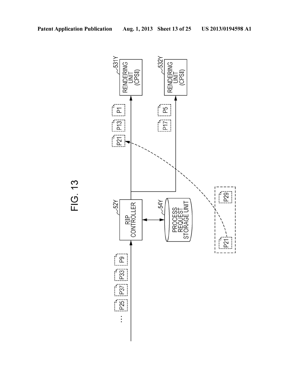 PRINT CONTROL APPARATUS, IMAGE FORMING SYSTEM, AND NON-TRANSITORY COMPUTER     READABLE MEDIUM - diagram, schematic, and image 14