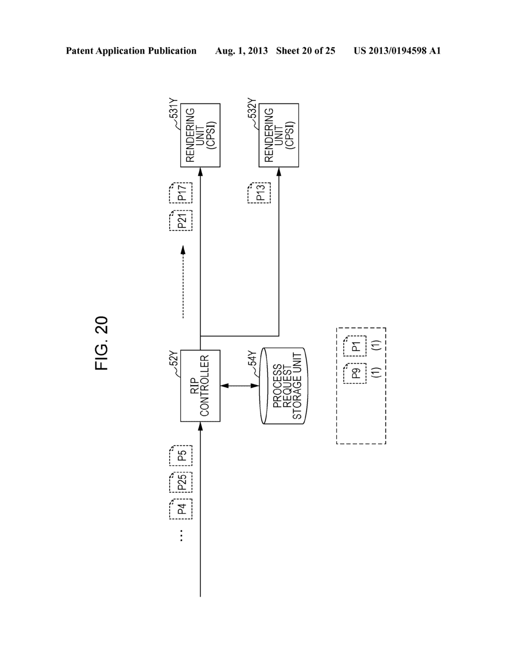 PRINT CONTROL APPARATUS, IMAGE FORMING SYSTEM, AND NON-TRANSITORY COMPUTER     READABLE MEDIUM - diagram, schematic, and image 21