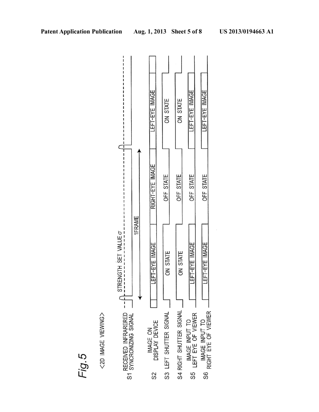 STEREOSCOPIC IMAGE VIEWING EYEWEAR AND METHOD FOR CONTROLLING THE SAME - diagram, schematic, and image 06