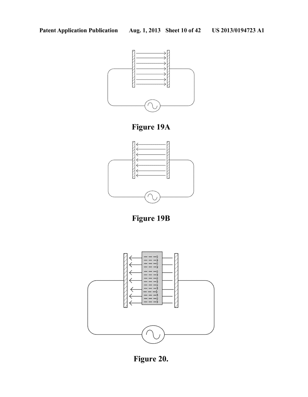 USE OF ORGANIC AND ORGANOMETALLIC HIGH DIELECTRIC CONSTANT MATERIAL FOR     IMPROVED ENERGY STORAGE DEVICES AND ASSOCIATED METHODS - diagram, schematic, and image 11