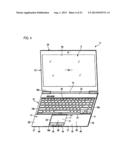 ELECTRONIC EQUIPMENT AND STRUCTURE INCLUDING BATTERY UNIT diagram and image