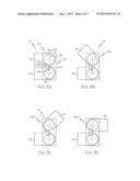 DUAL SHAFT HINGE WITH ANGLE TIMING SHAFT MECHANISM diagram and image