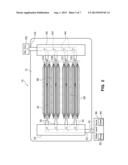 LIQUID-COOLED MEMORY SYSTEM HAVING ONE COOLING PIPE PER PAIR OF DIMMS diagram and image