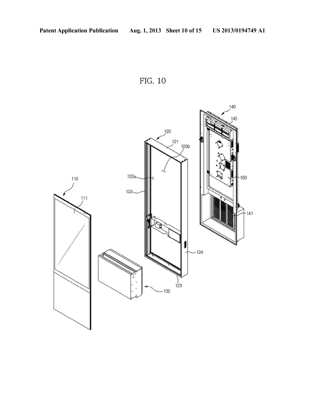 DISPLAY APPARATUS WITH A DETACHABLE GLASS PLATE - diagram, schematic, and image 11