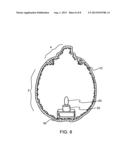 Crystal beaded pumpkin and process of manufacture diagram and image