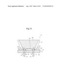 LIGHT-EMITTING APPARATUS, LIGHTING APPARATUS AND LENS diagram and image