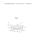 LIGHT-EMITTING APPARATUS, LIGHTING APPARATUS AND LENS diagram and image