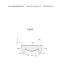 LIGHT-EMITTING APPARATUS, LIGHTING APPARATUS AND LENS diagram and image