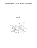 LIGHT-EMITTING APPARATUS, LIGHTING APPARATUS AND LENS diagram and image