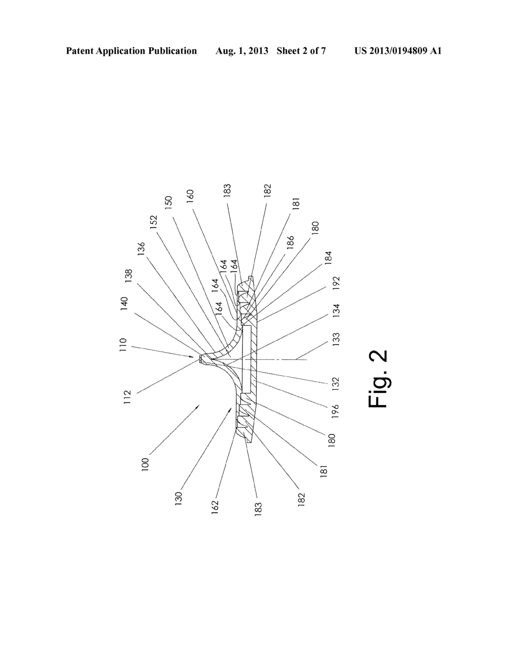 LIGHTING ASSEMBLY WITH CORNUATE LIGHT GUIDE - diagram, schematic, and image 03