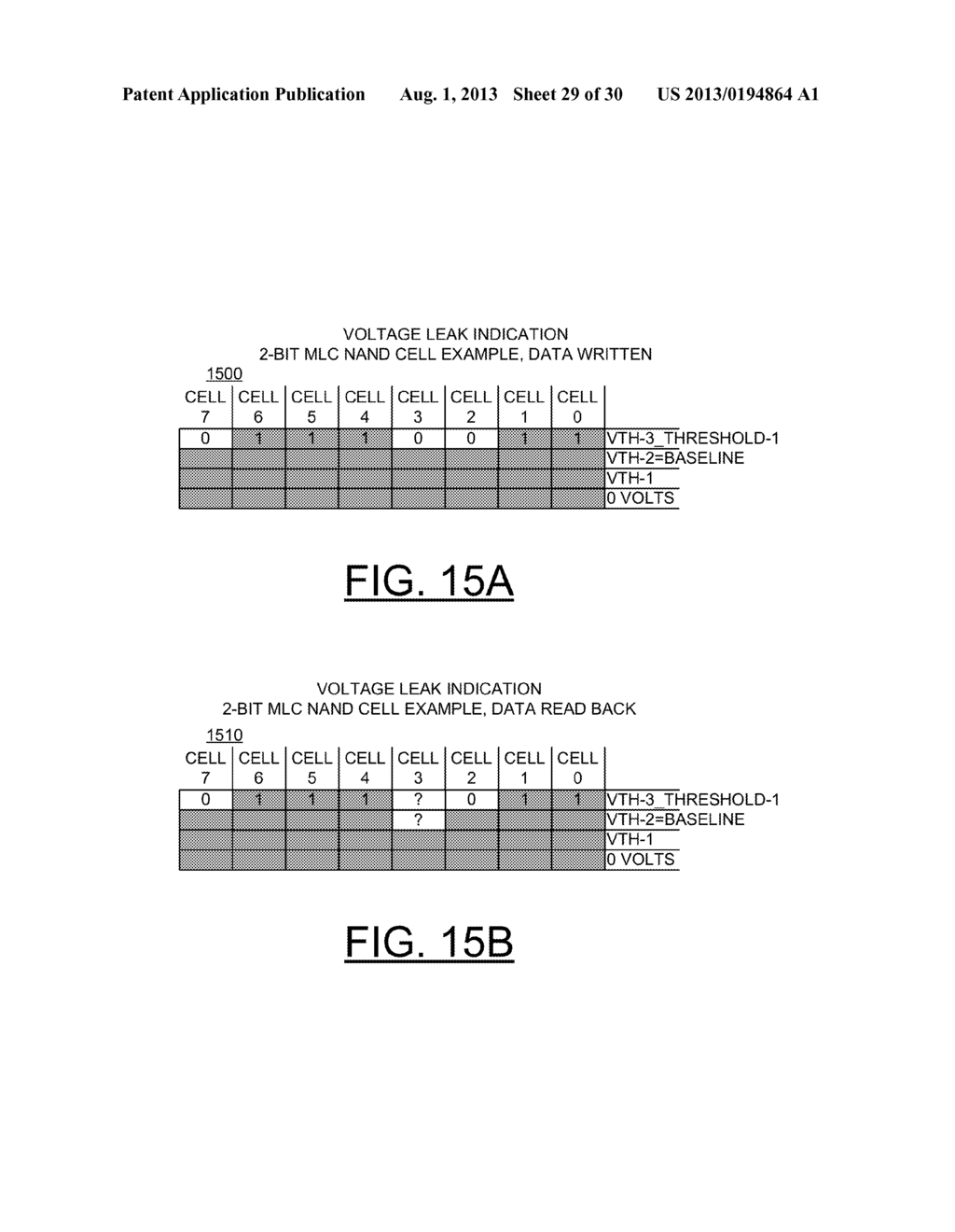 IMPLEMENTING ENHANCED DATA WRITE FOR MULTI-LEVEL CELL (MLC) MEMORY USING     THRESHOLD VOLTAGE-DRIFT OR RESISTANCE DRIFT TOLERANT MOVING BASELINE     MEMORY DATA ENCODING - diagram, schematic, and image 30