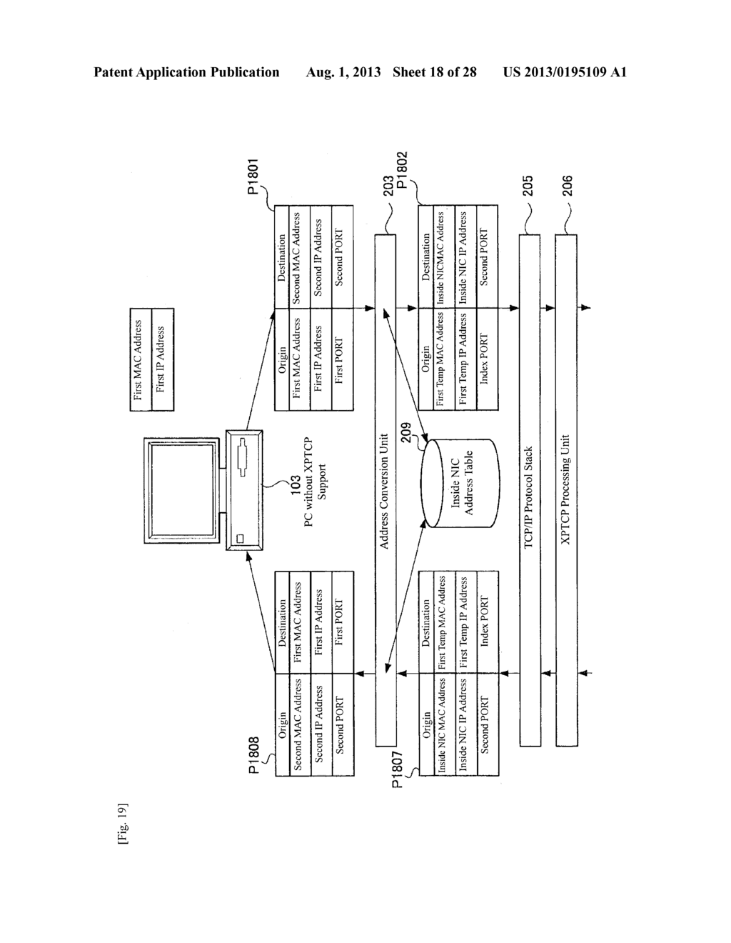 NETWORK GATEWAY APPARATUS - diagram, schematic, and image 19