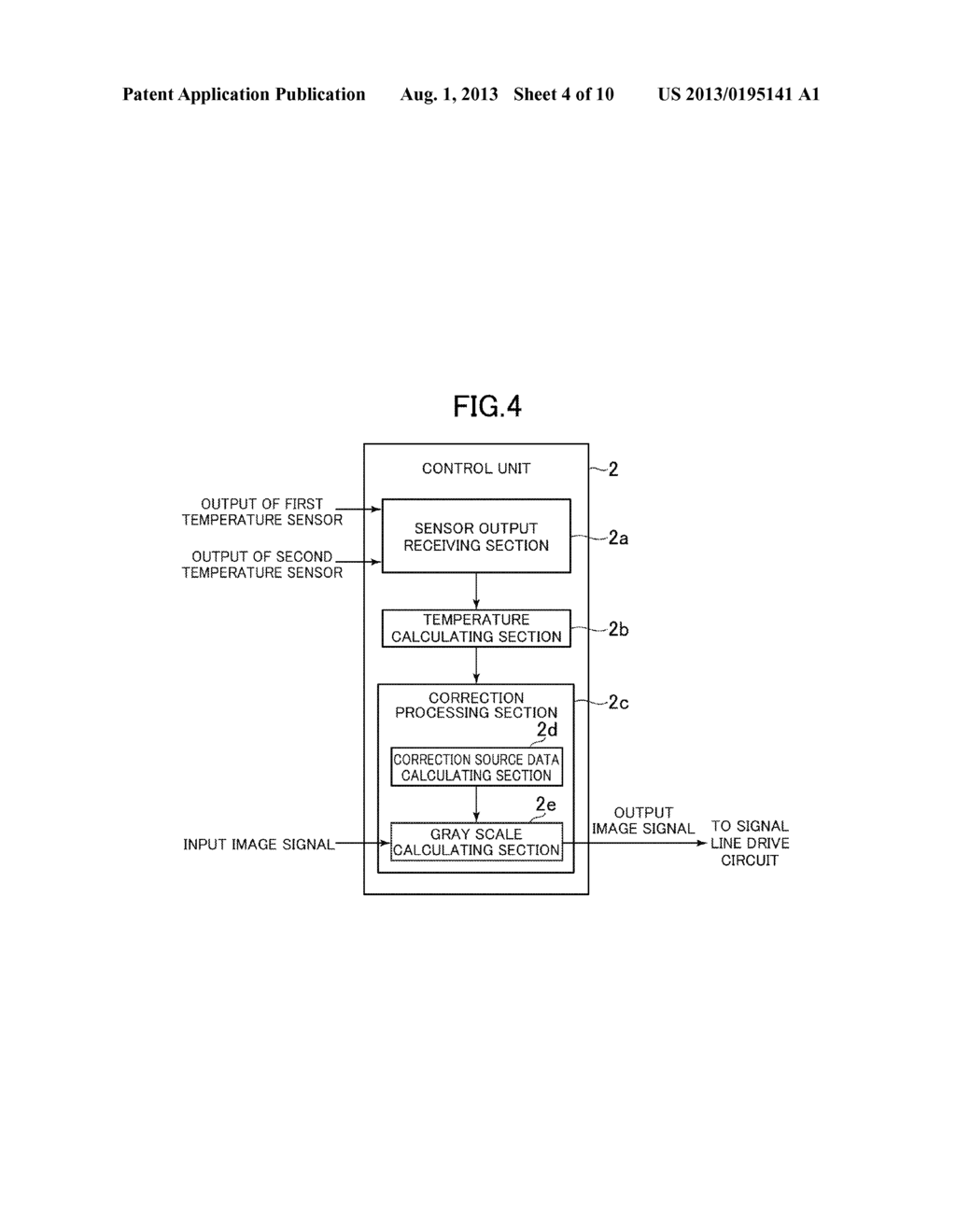 DISPLAY DEVICE WITH TEMPERATURE SENSOR - diagram, schematic, and image 05