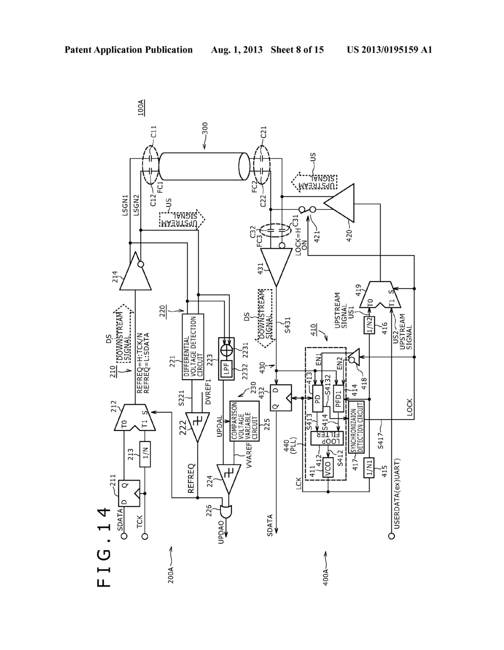 DATA REPRODUCTION CIRCUIT AND DATA TRANSMISSION DEVICE - diagram, schematic, and image 09