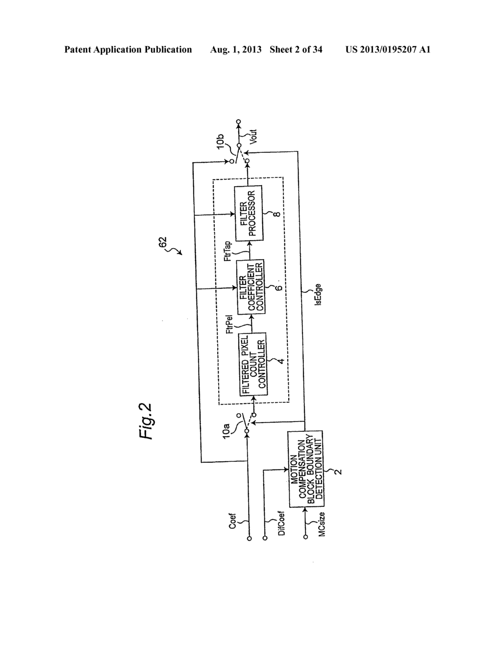 CODING DISTORTION REMOVAL METHOD, VIDEO ENCODING METHOD, VIDEO DECODING     METHOD, AND APPARATUS AND PROGRAM FOR THE SAME - diagram, schematic, and image 03