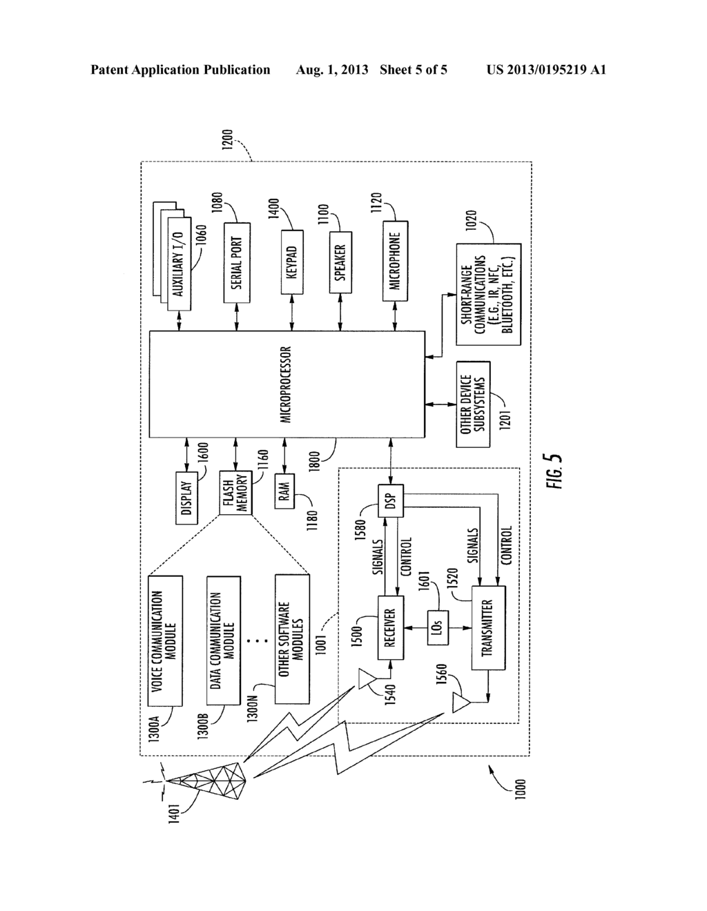 MOBILE WIRELESS COMMUNICATIONS DEVICE WITH SELECTIVE POWER AMPLIFIER     CONTROL AND RELATED METHODS - diagram, schematic, and image 06