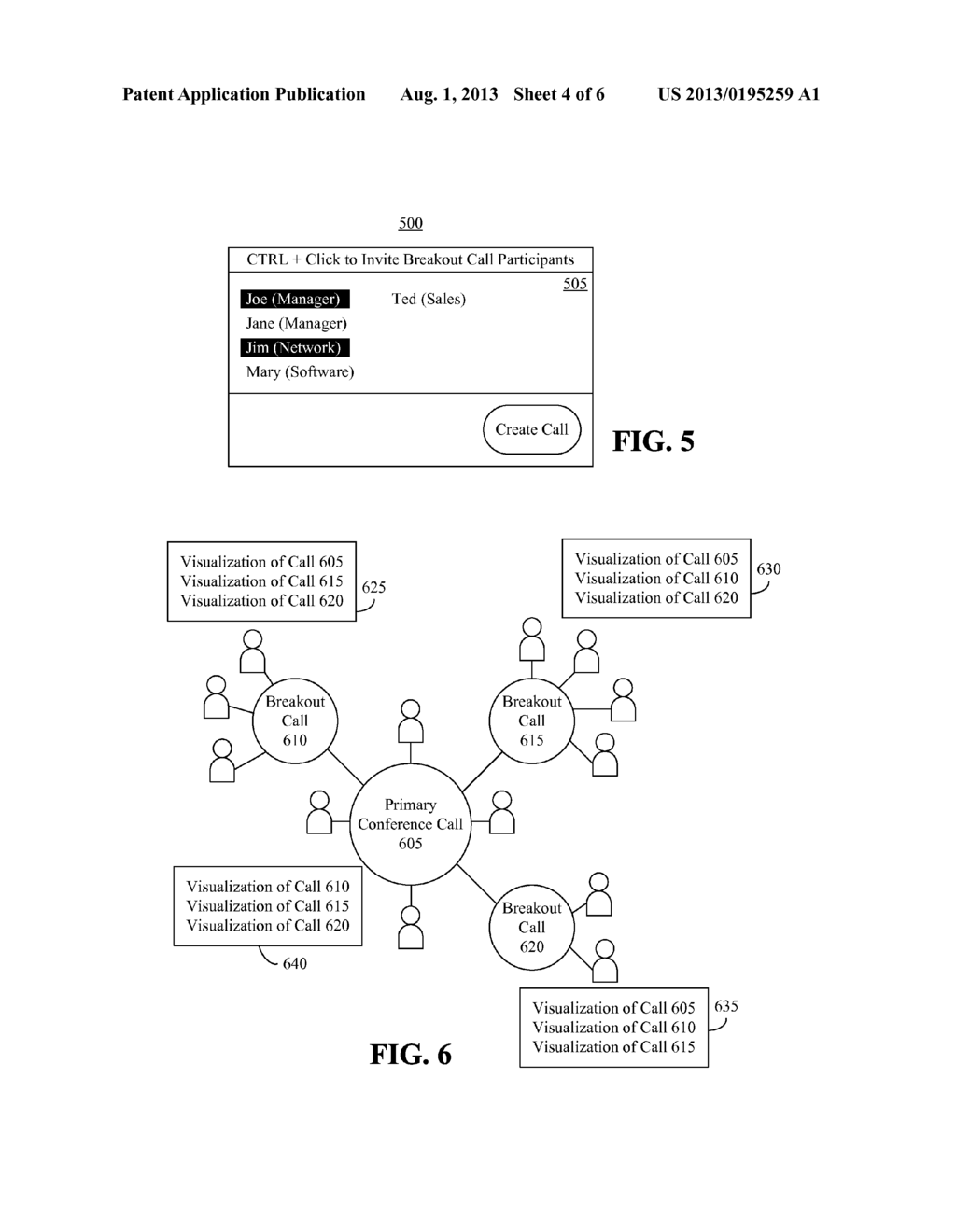 VISUALIZING CONVERSATIONS ACROSS CONFERENCE CALLS - diagram, schematic, and image 05