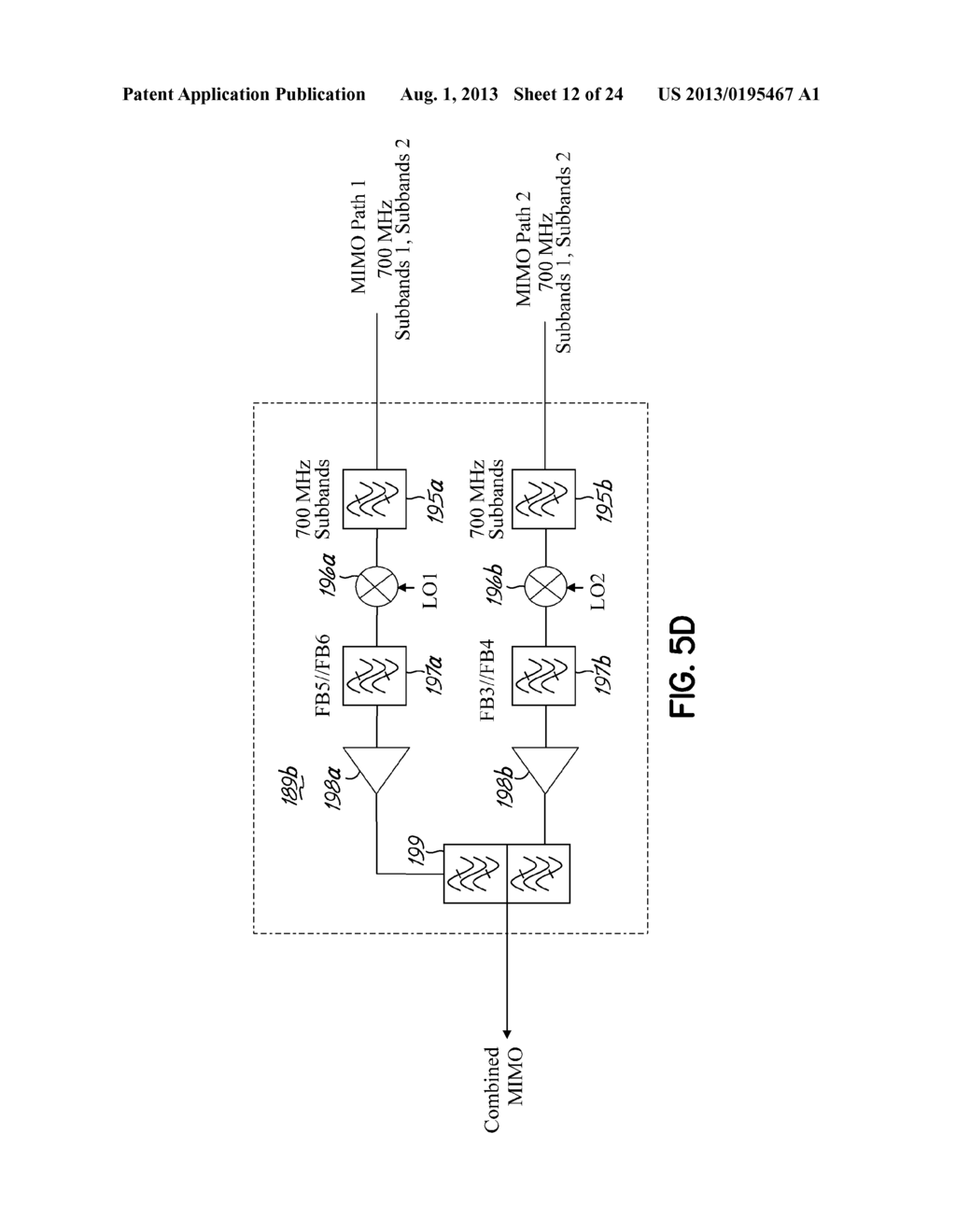 DISTRIBUTED ANTENNA SYSTEM FOR MIMO SIGNALS - diagram, schematic, and image 13