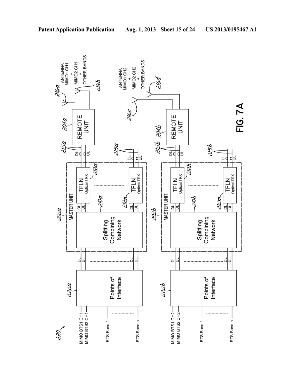 DISTRIBUTED ANTENNA SYSTEM FOR MIMO SIGNALS - diagram, schematic, and image 16