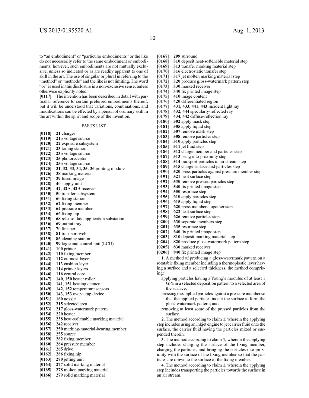 PRODUCING GLOSS-WATERMARK PATTERN ON FIXING MEMBER - diagram, schematic, and image 19