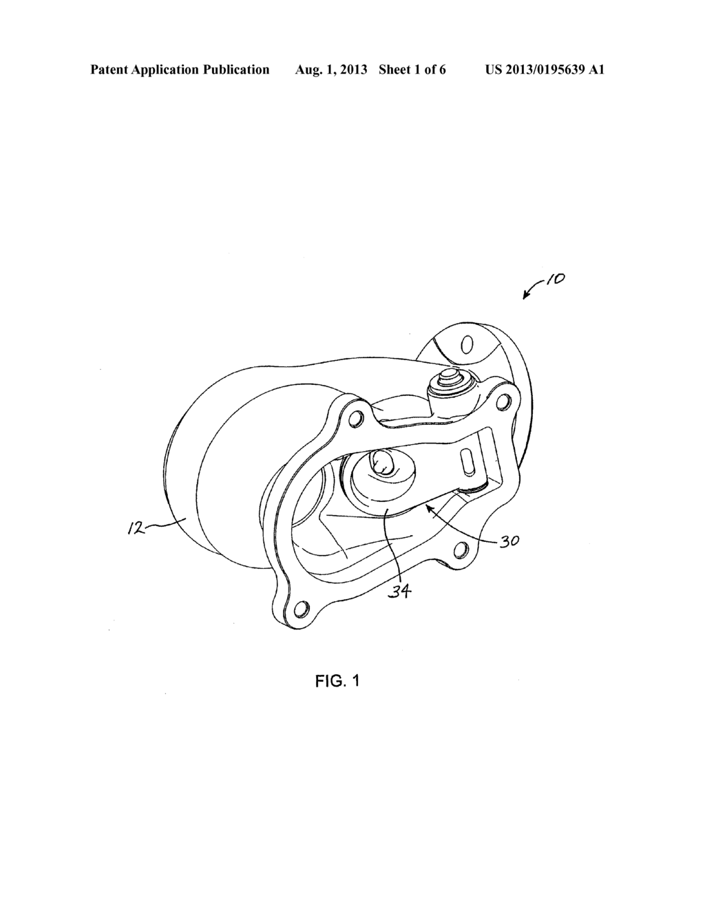 Turbine Assembly For a Turbocharger, Having Two Asymmetric Volutes That     Are Sequentially Activated, And Associated Method - diagram, schematic, and image 02