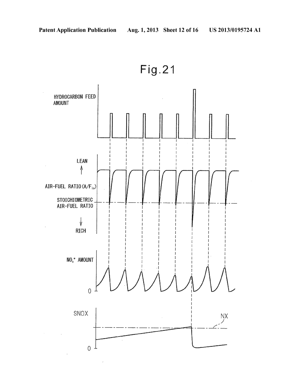 EXHAUST PURIFICATION SYSTEM OF INTERNAL COMBUSTION ENGINE - diagram, schematic, and image 13