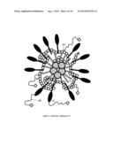 MICELLULAR COMBINATION COMPRISING A NANOPARTICLE AND A PLURALITY OF     SURFMER LIGANDS diagram and image