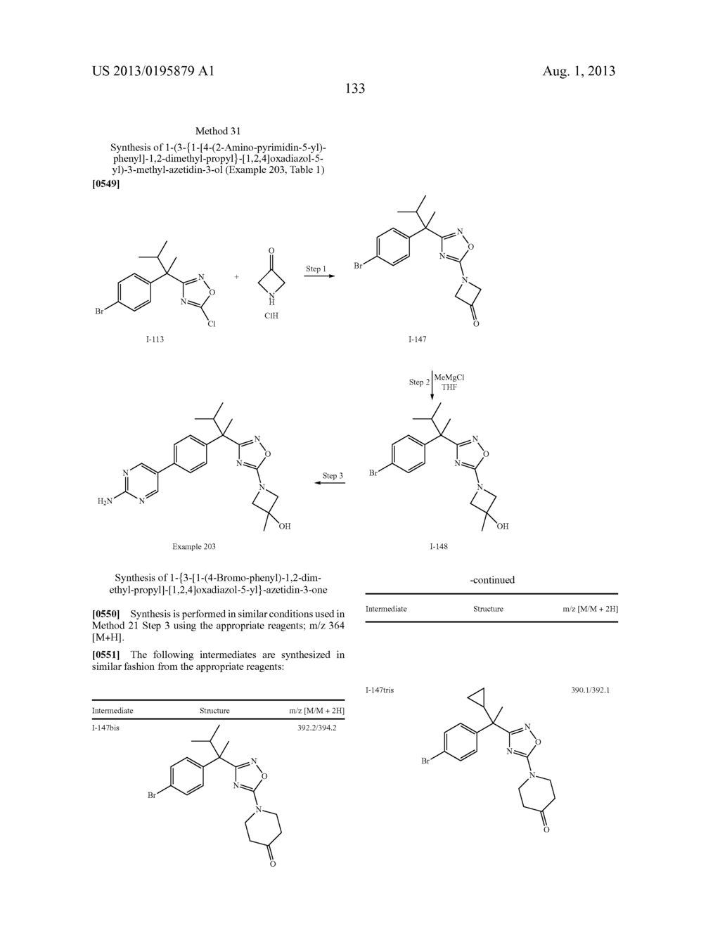 OXADIAZOLE INHIBITORS OF LEUKOTRIENE PRODUCTION FOR COMBINATION THERAPY - diagram, schematic, and image 135