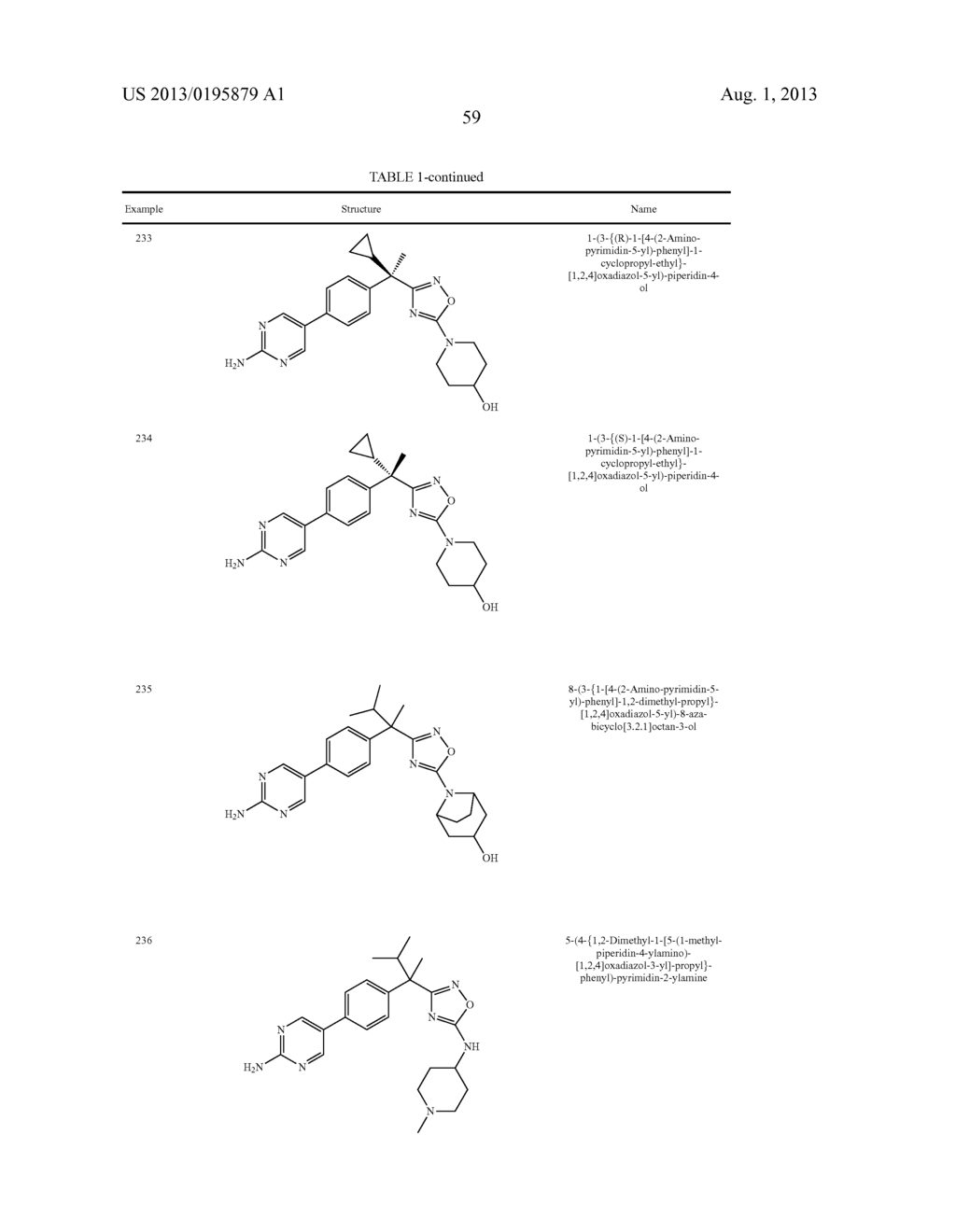 OXADIAZOLE INHIBITORS OF LEUKOTRIENE PRODUCTION FOR COMBINATION THERAPY - diagram, schematic, and image 61