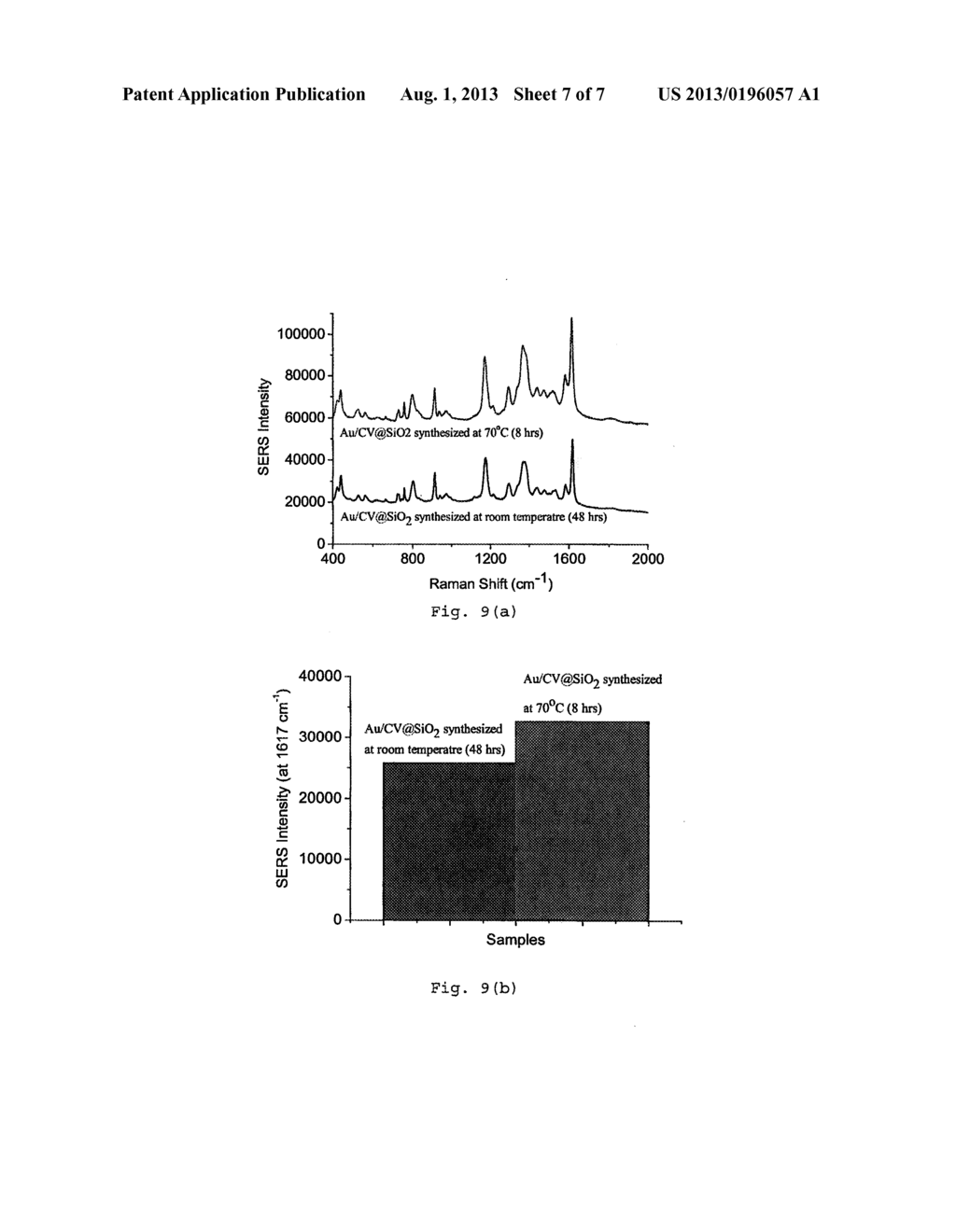 METHOD FOR PREPARING A SURFACE ENHANCED RAMAN SPECTROSCOPY PARTICLE - diagram, schematic, and image 08