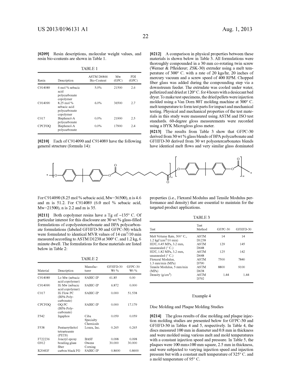 GLASS FILLED COPOLYMER PRODUCTS FOR THIN WALL AND HIGH SURFACE GLOSS     ARTICLES - diagram, schematic, and image 28