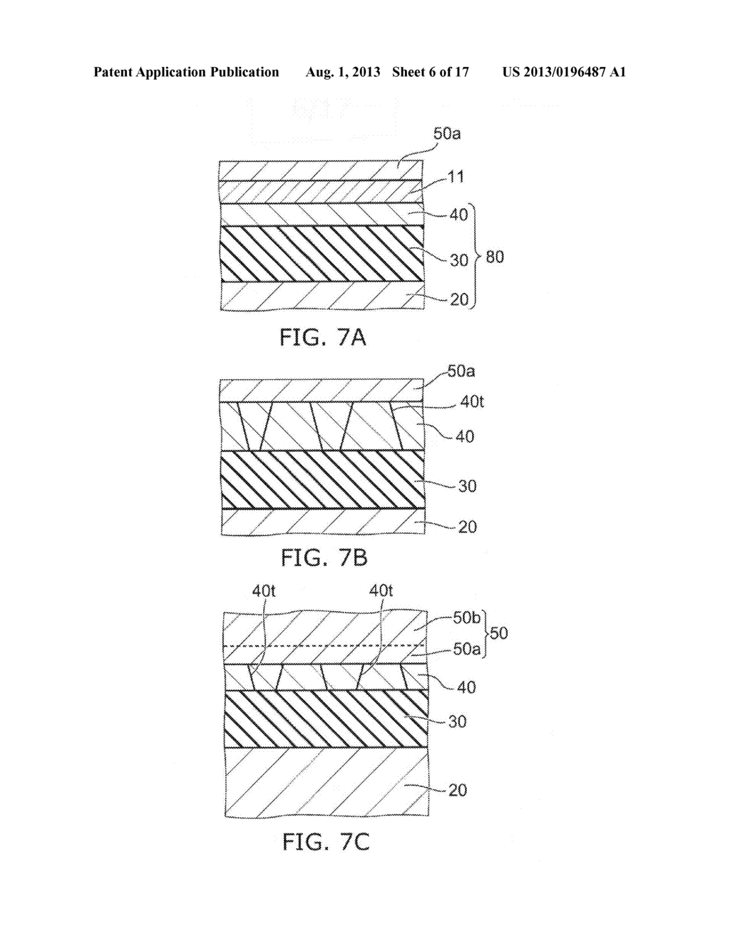 METHOD FOR MANUFACTURING NITRIDE SEMICONDUCTOR CRYSTAL LAYER - diagram, schematic, and image 07