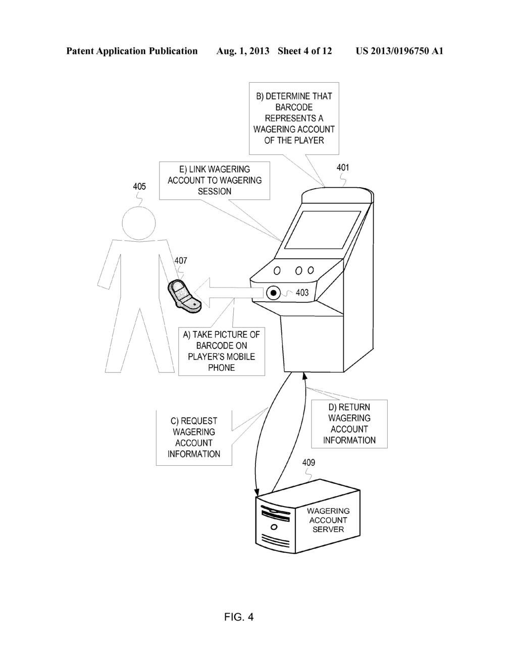 TRANSFERRING AWARDS VIA OPTICAL MACHINE READABLE DATA REPRESENTATION     IMAGES - diagram, schematic, and image 05