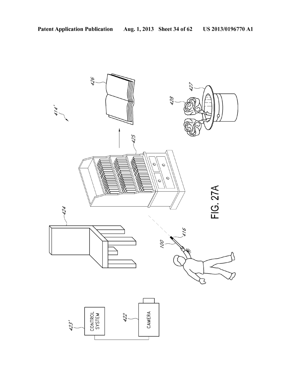 CUSTOMIZABLE TOY FOR PLAYING A WIRELESS INTERACTIVE GAME HAVING BOTH     PHYSICAL AND VIRTUAL ELEMENTS - diagram, schematic, and image 35