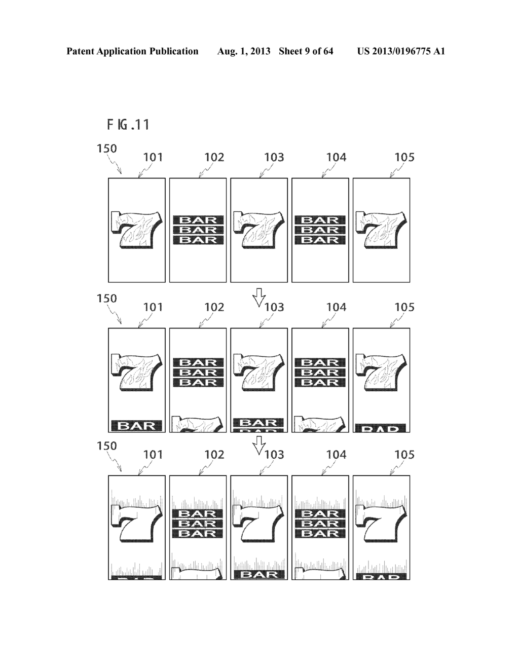 GAMING MACHINE CONDUCTING INDICATION EFFECT - diagram, schematic, and image 10