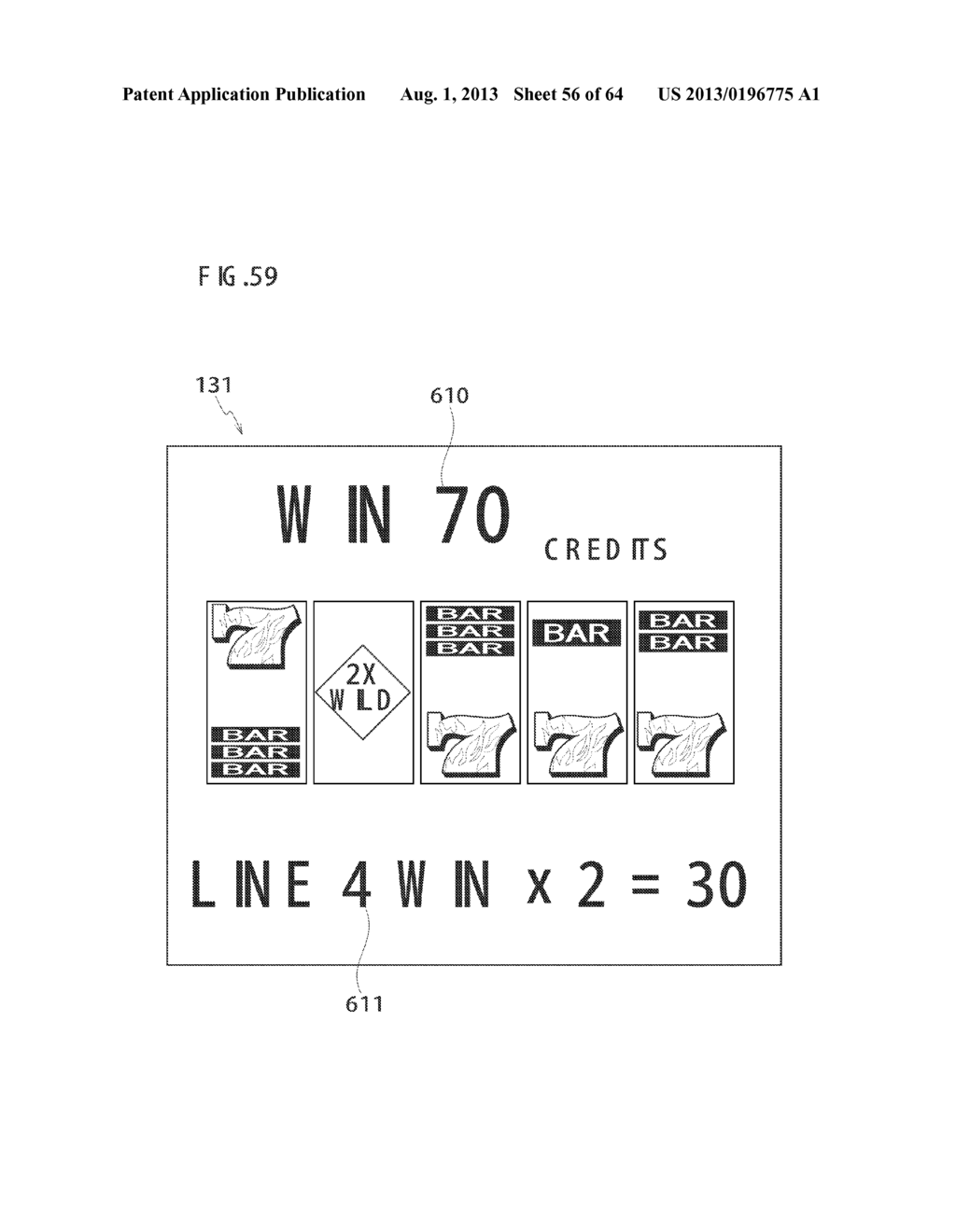 GAMING MACHINE CONDUCTING INDICATION EFFECT - diagram, schematic, and image 57