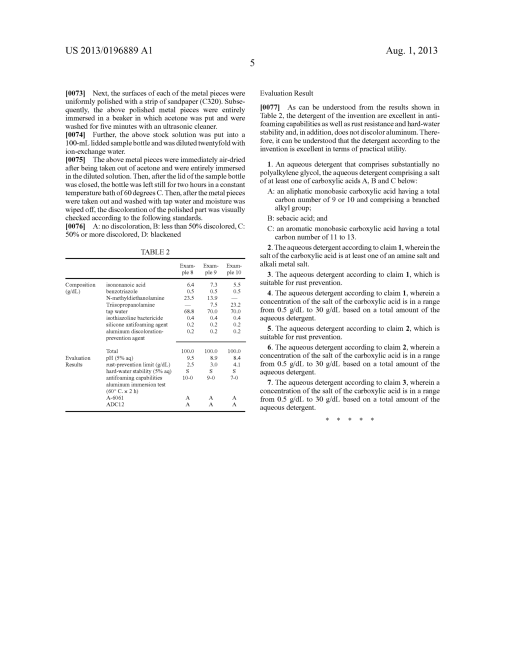 AQUEOUS CLEANING AGENT - diagram, schematic, and image 06