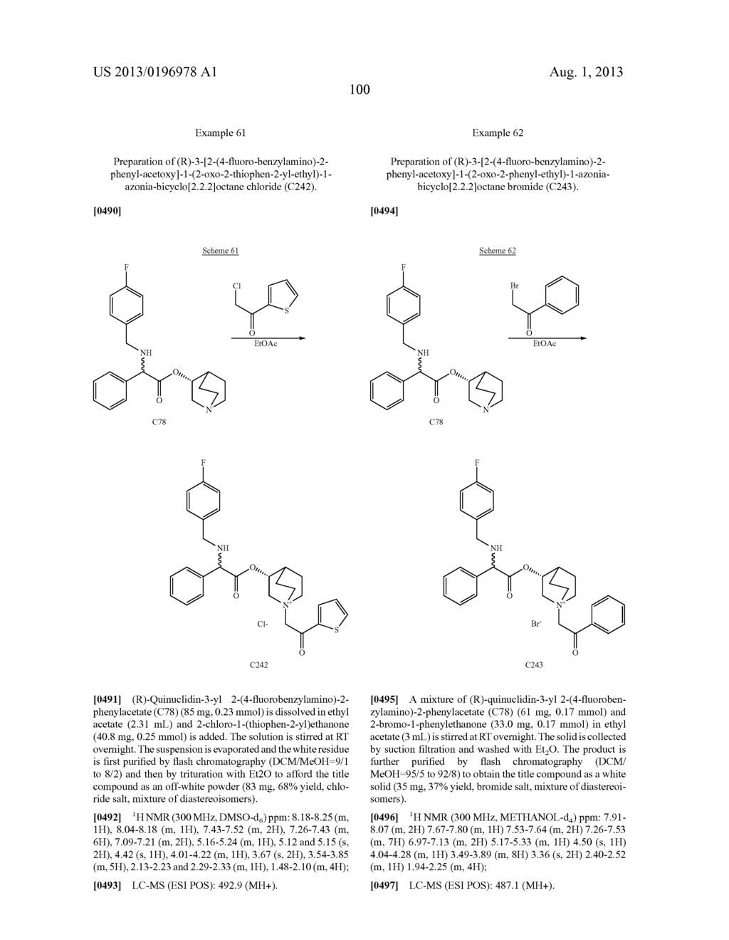 ALKALOID AMINOESTER DERIVATIVES AND MEDICINAL COMPOSITION THEREOF - diagram, schematic, and image 101