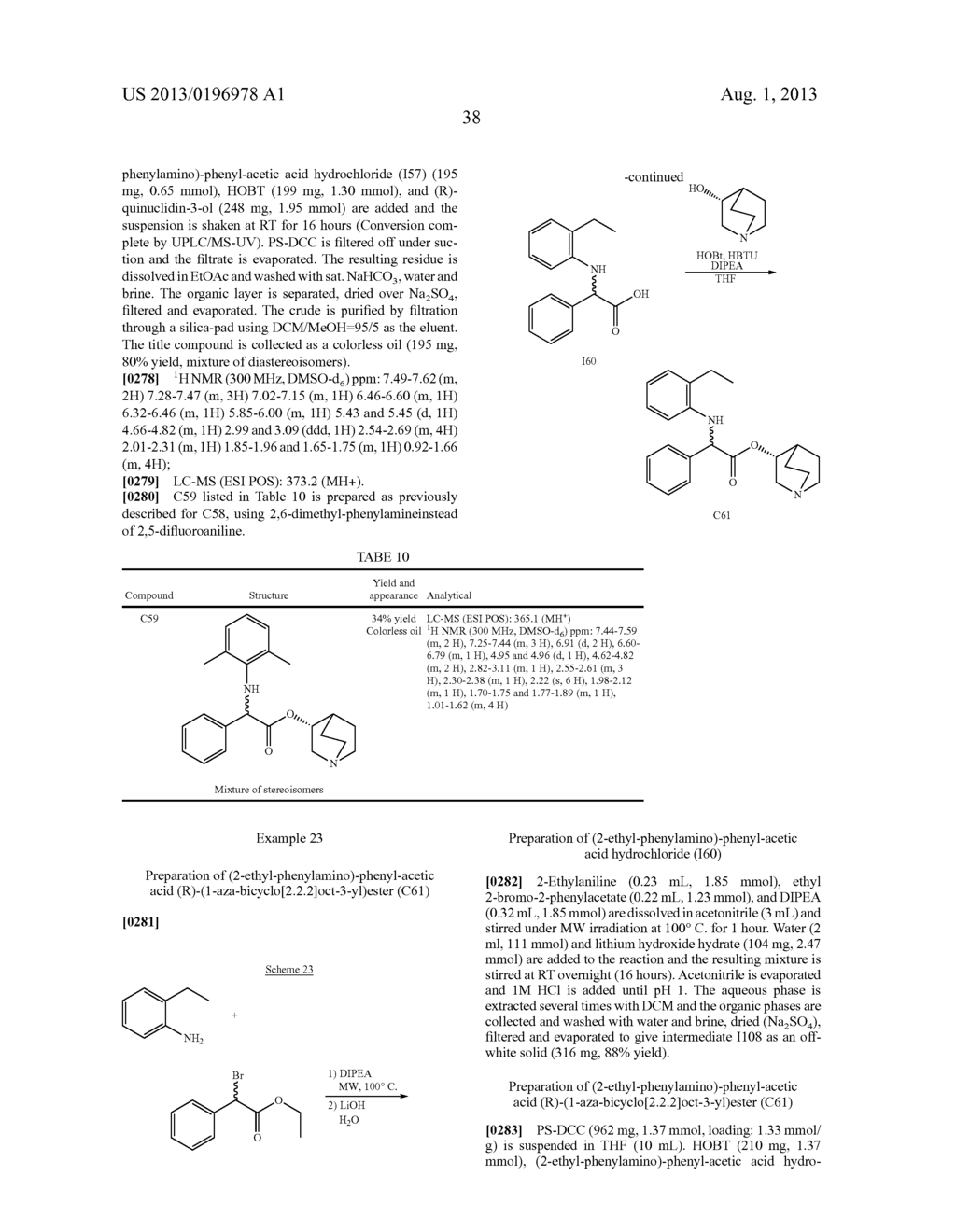 ALKALOID AMINOESTER DERIVATIVES AND MEDICINAL COMPOSITION THEREOF - diagram, schematic, and image 39